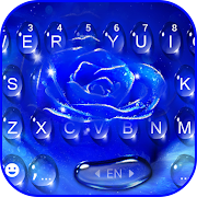 com ikeyboard theme silver blue rose
