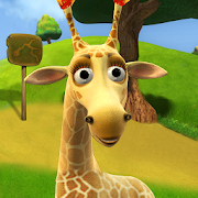 talking toy funny giraffe